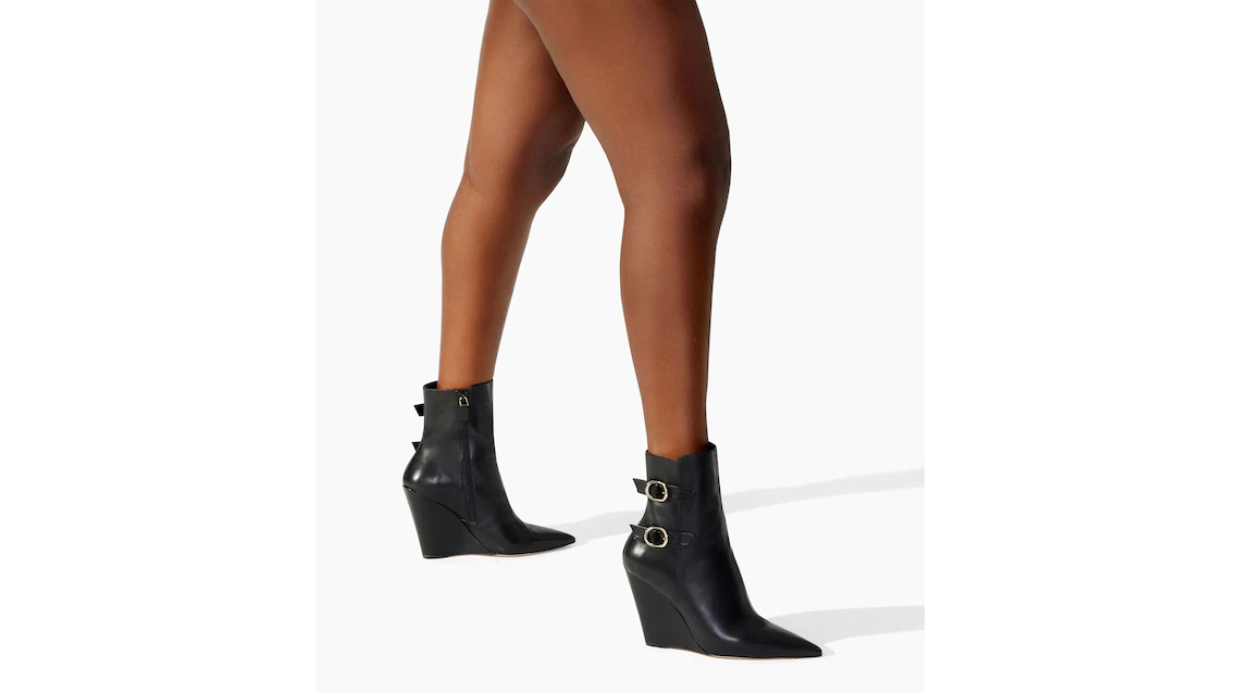 SALOON 100 WEDGE BOOT - 8