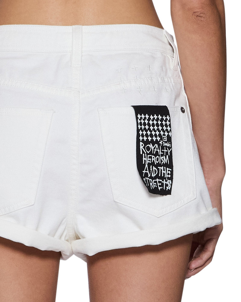 Ksubi RISE N HI SHORT TRAK BLANC outlook