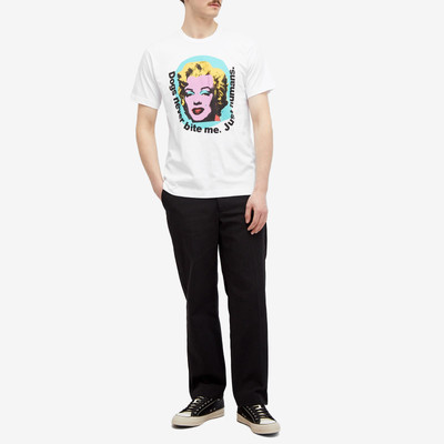 Comme Des Garçons Comme des Garçons SHIRT x Andy Warhol Marilyn Monroe T-Shirt outlook