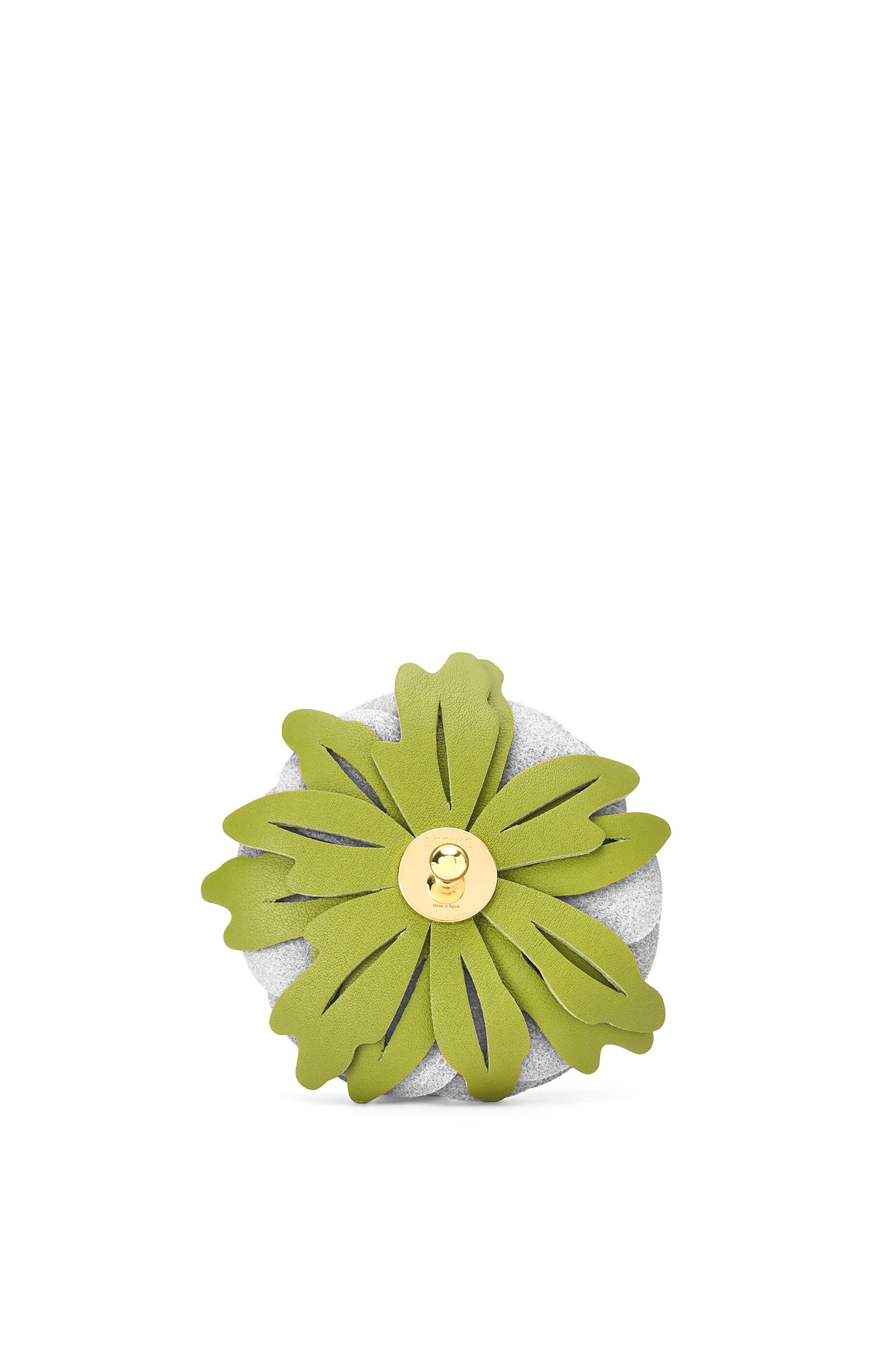 Pansy stud flower in classic calfskin - 4