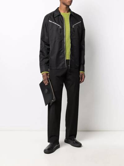 Bottega Veneta zip-detail long-sleeve jacket outlook