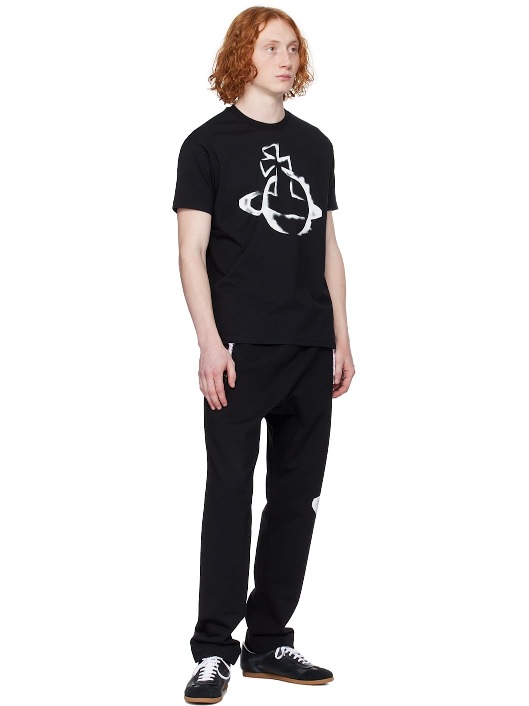 Black Stencil Orb Classic T-shirt - 4