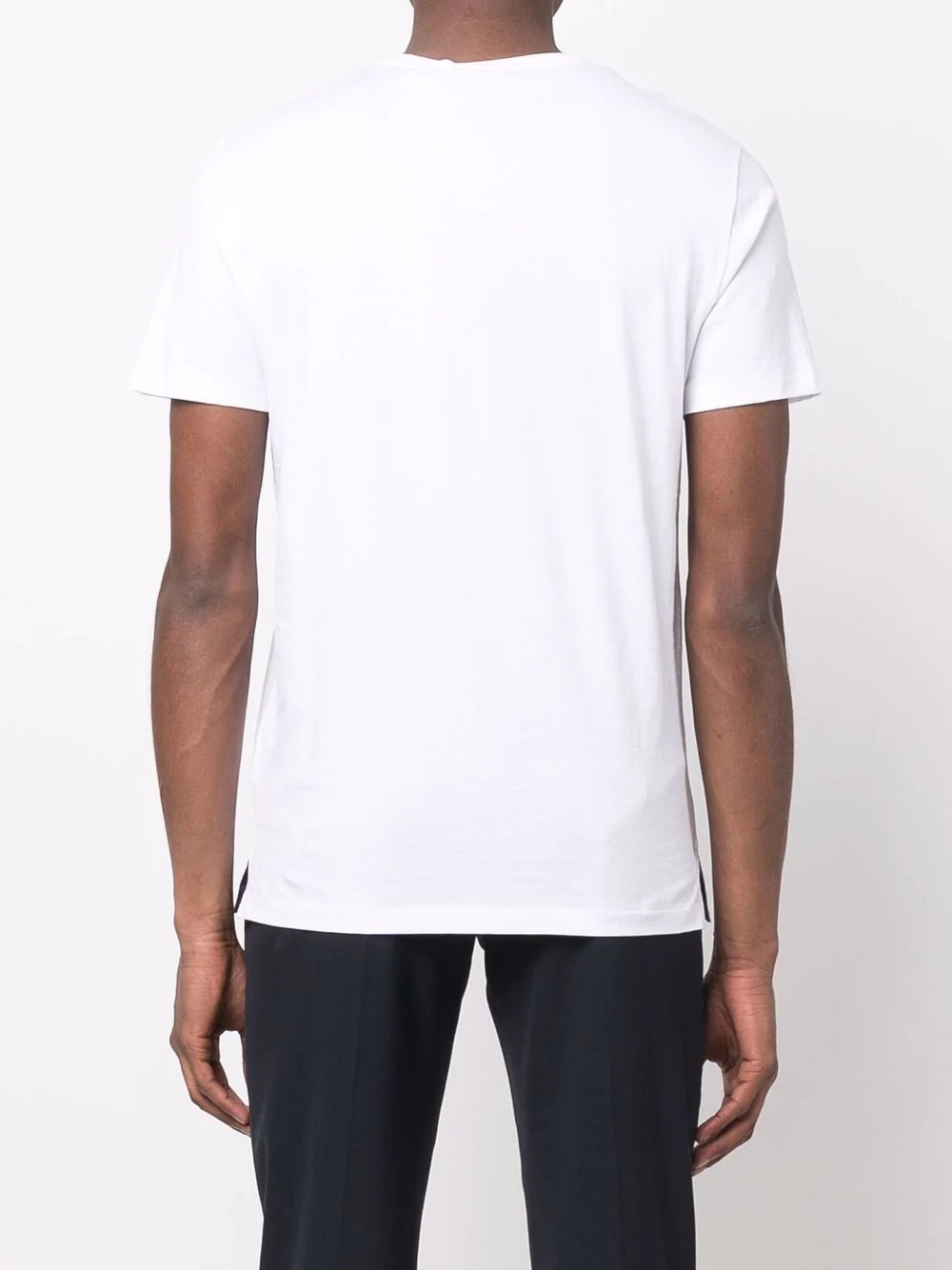 embroidered logo T-shirt - 4