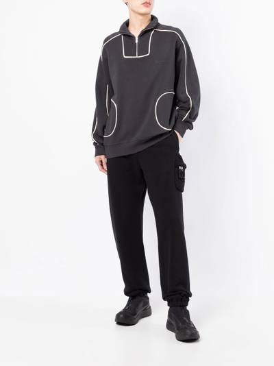 UNDERCOVER x Eastpack tapered track pants outlook