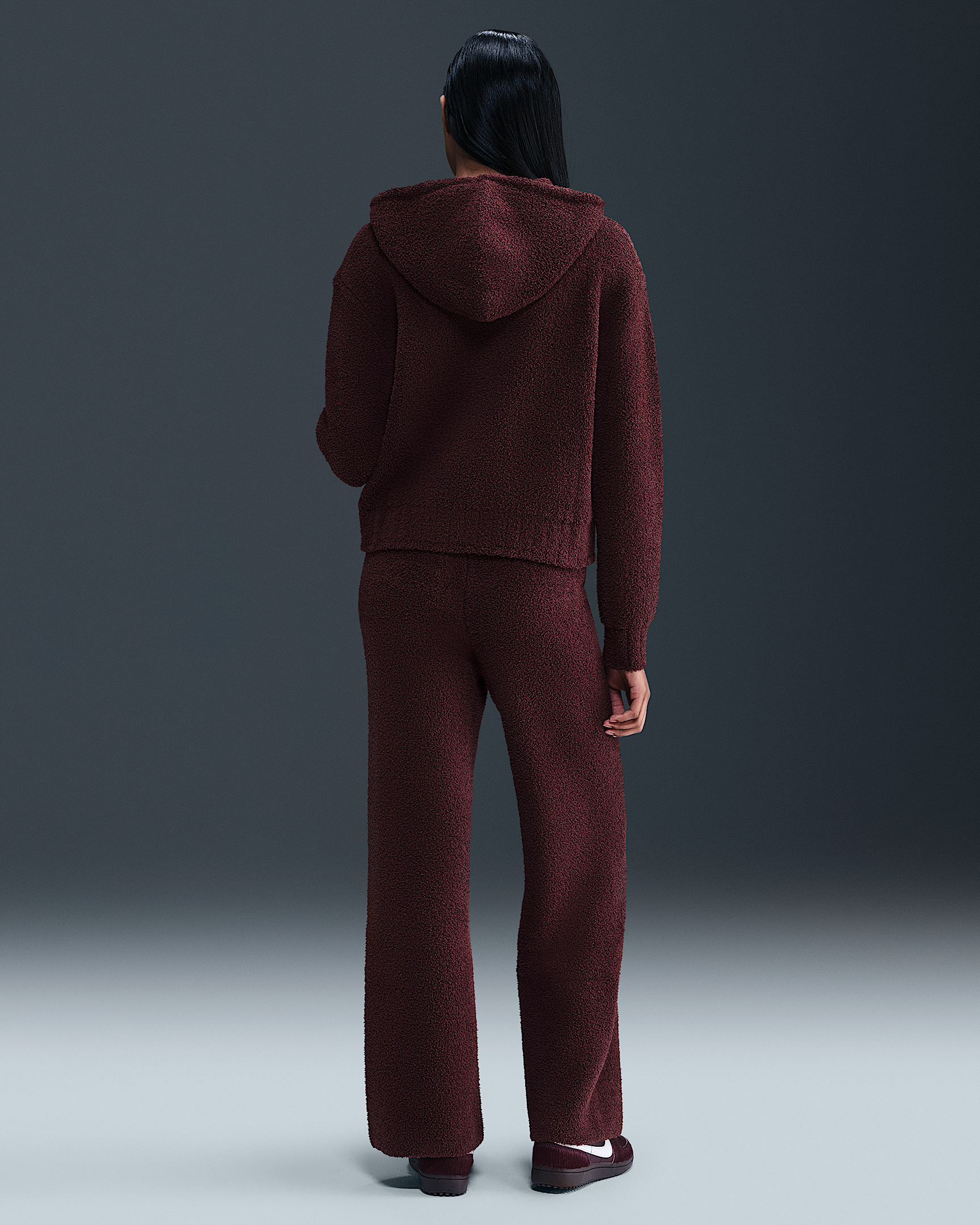 Nike Sportswear Phoenix Cozy Bouclé Women's Loose Knit Hoodie - 5