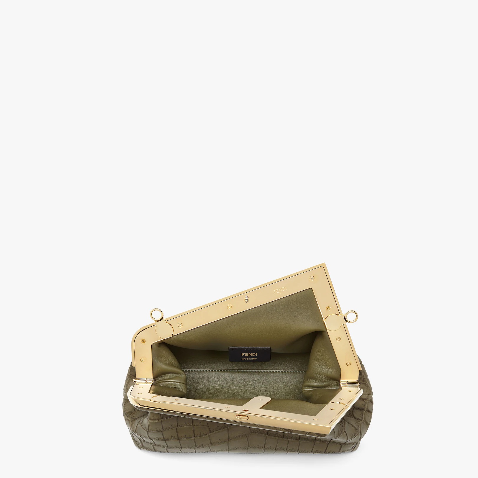 Green crocodile bag - 4