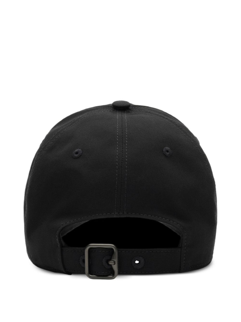 Burberry logo gabardine baseball cap outlook