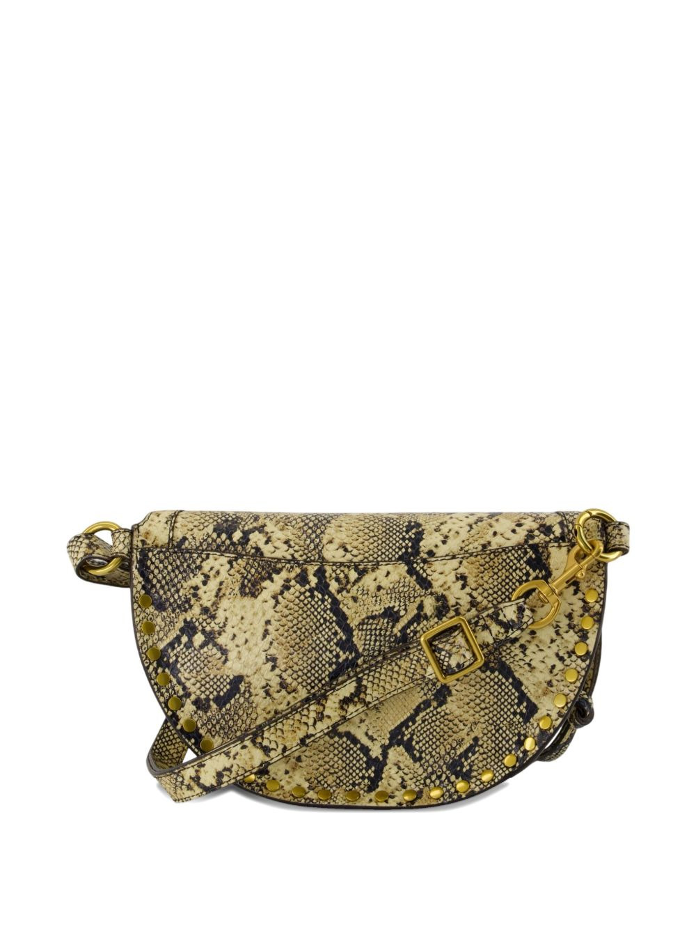 snake-pattern belt bag - 2