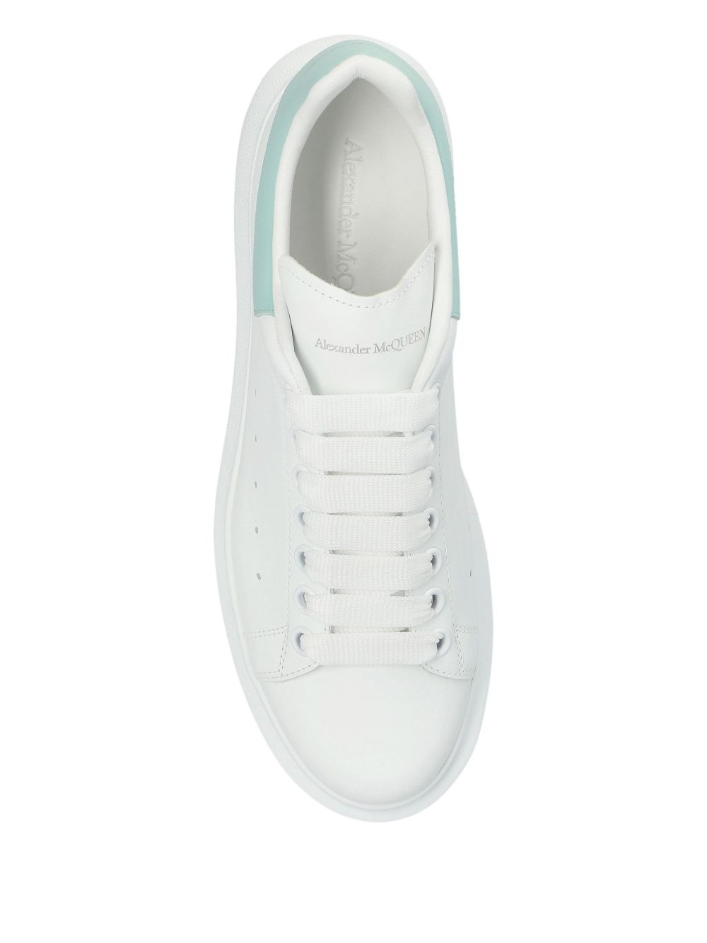 leather platform sneakers - 4