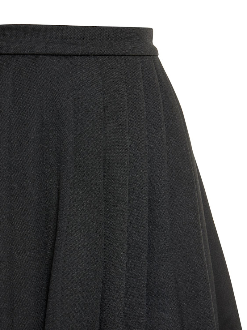 TECH PLEATED SKIRT - 4