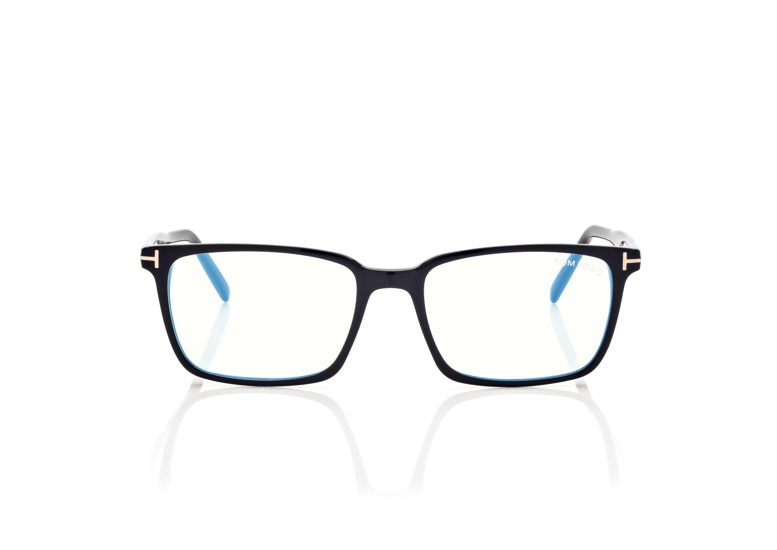 BLUE BLOCK SQUARE OPTICALS - 1