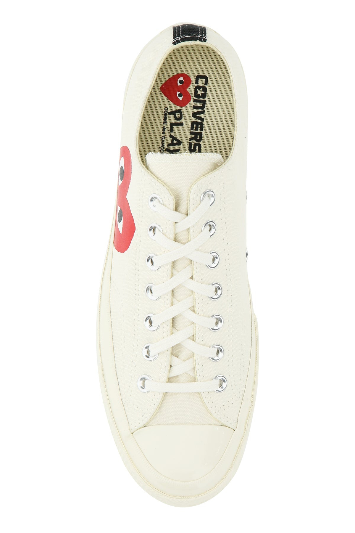 Ivory canvas sneakers - 4
