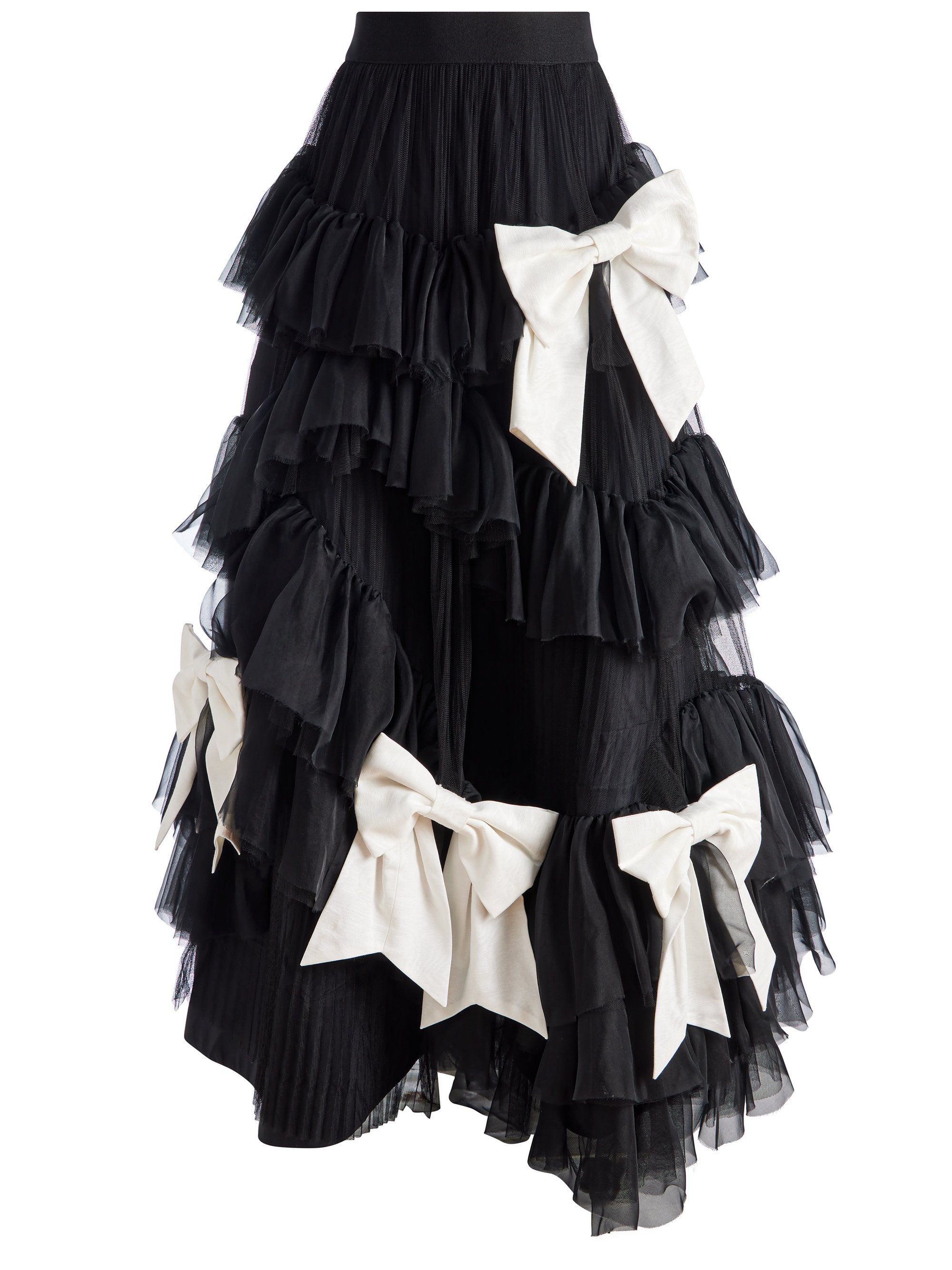 JESSICA RUFFLE MAXI BOW BALLGOWN SKIRT - 1