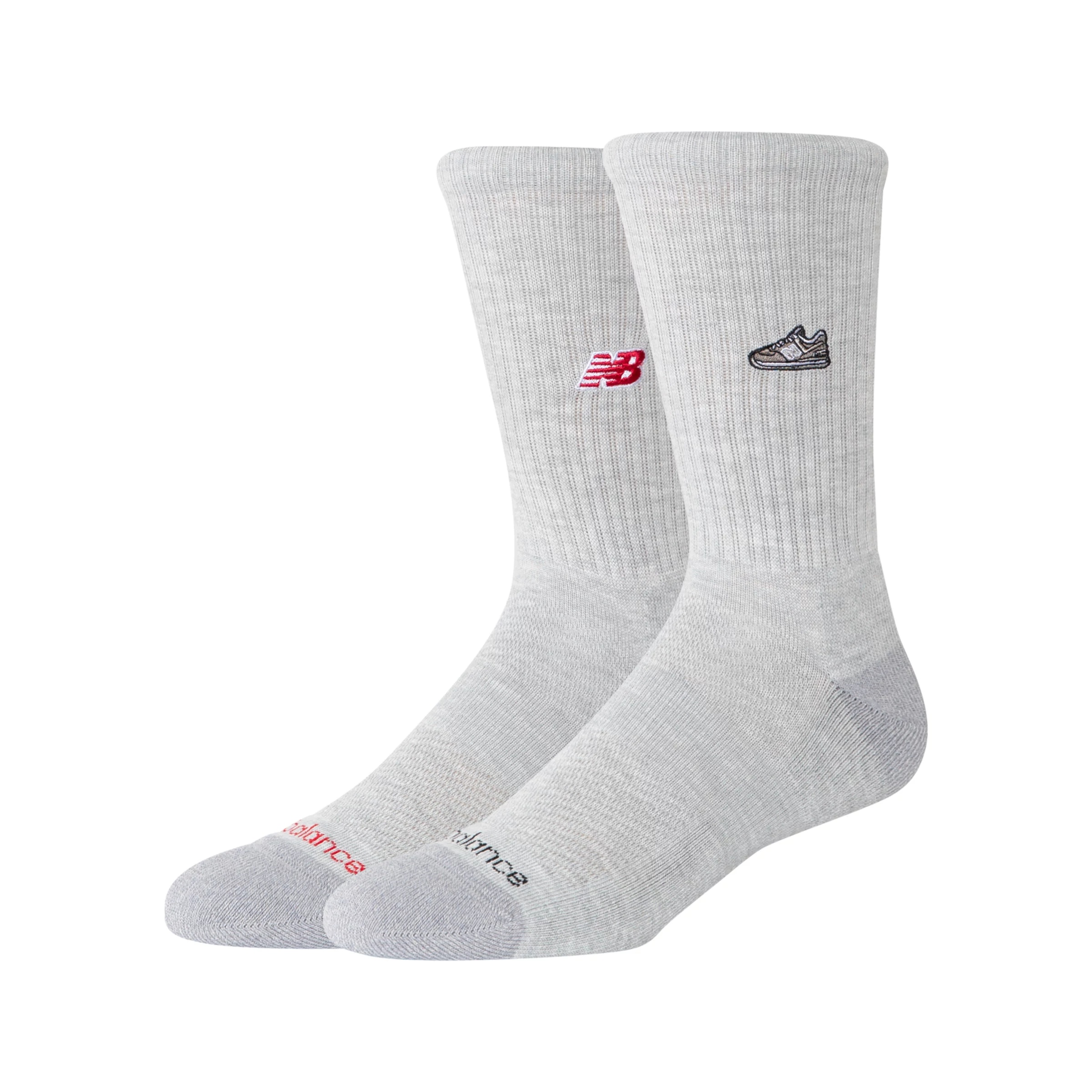 Unisex Active Premium Crew Socks 2 Pack - 1