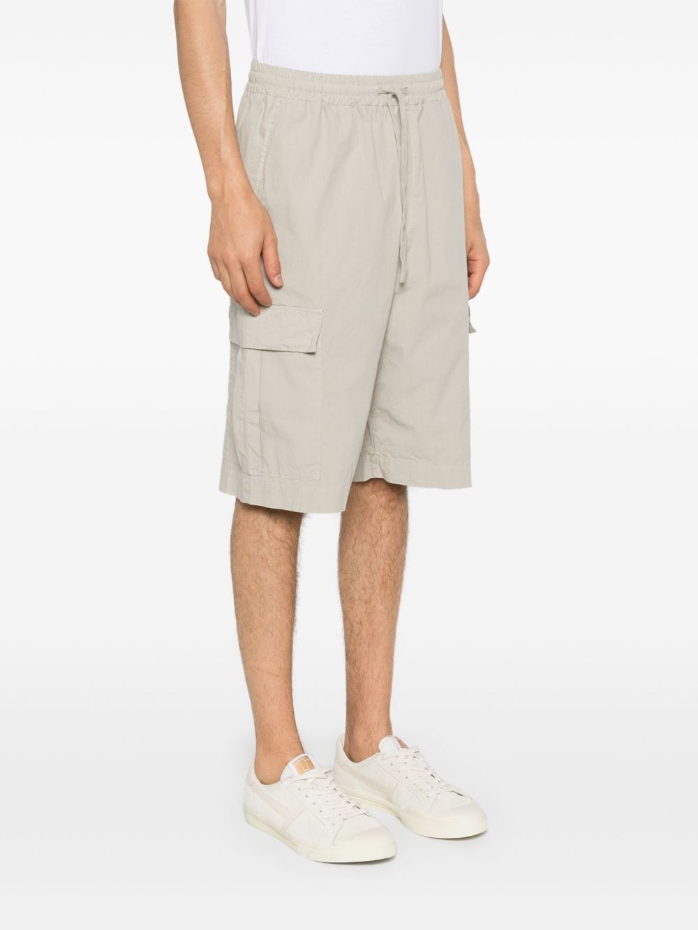 straight-leg cargo shorts - 3