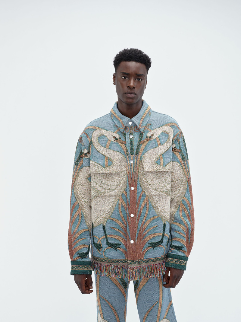 SWAN TAPESTRY OVERSHIRT 3