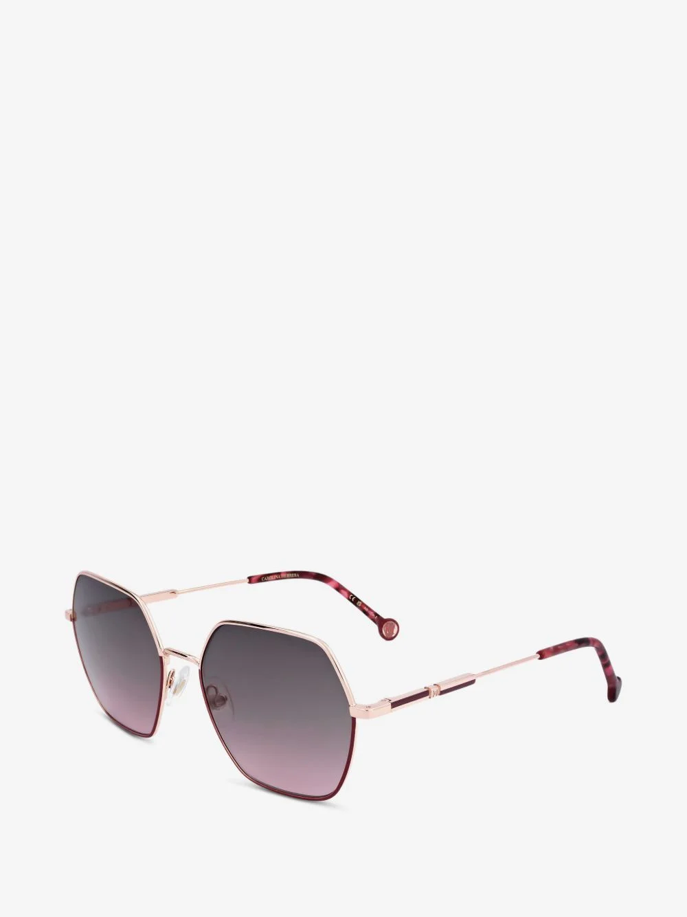 geometric-frame sunglasses - 1