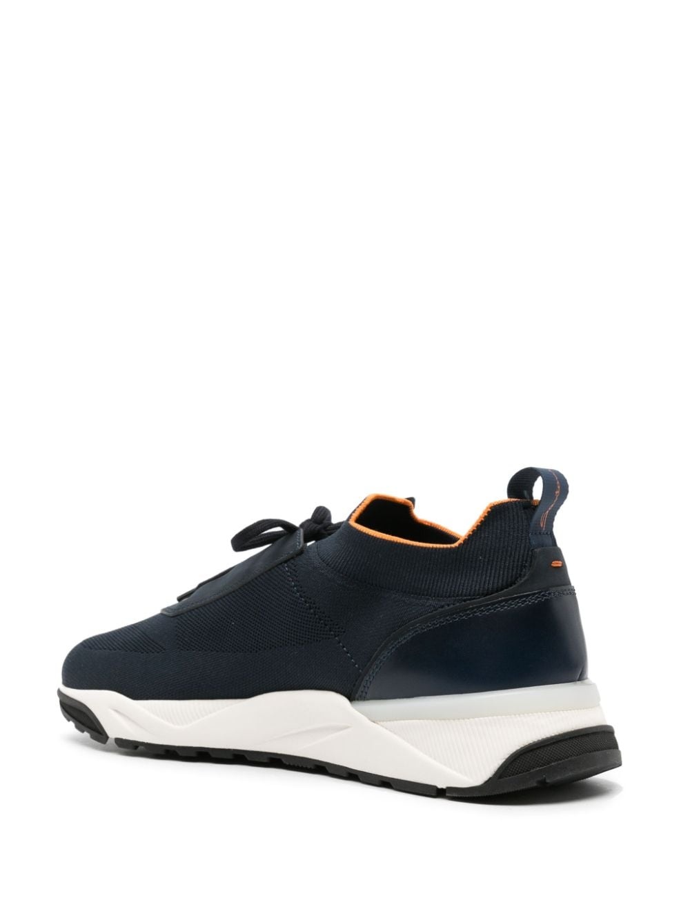 knitted-upper sneakers - 3