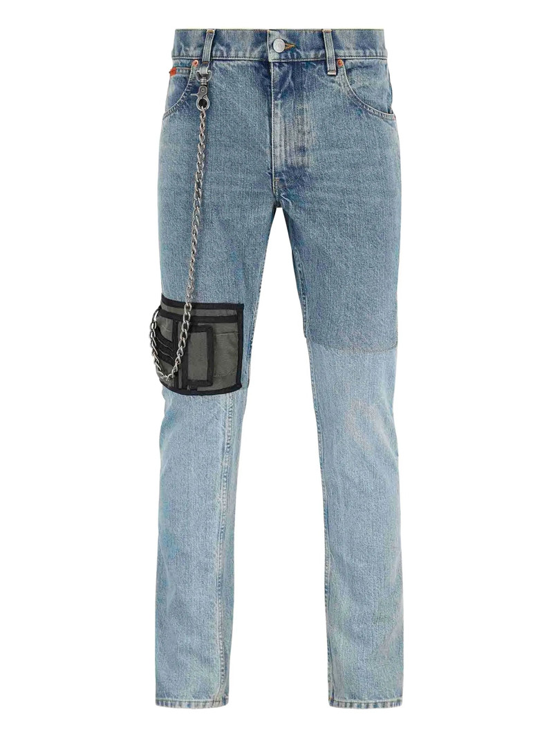 Martine Rose Patchwork Chain Jeans 1