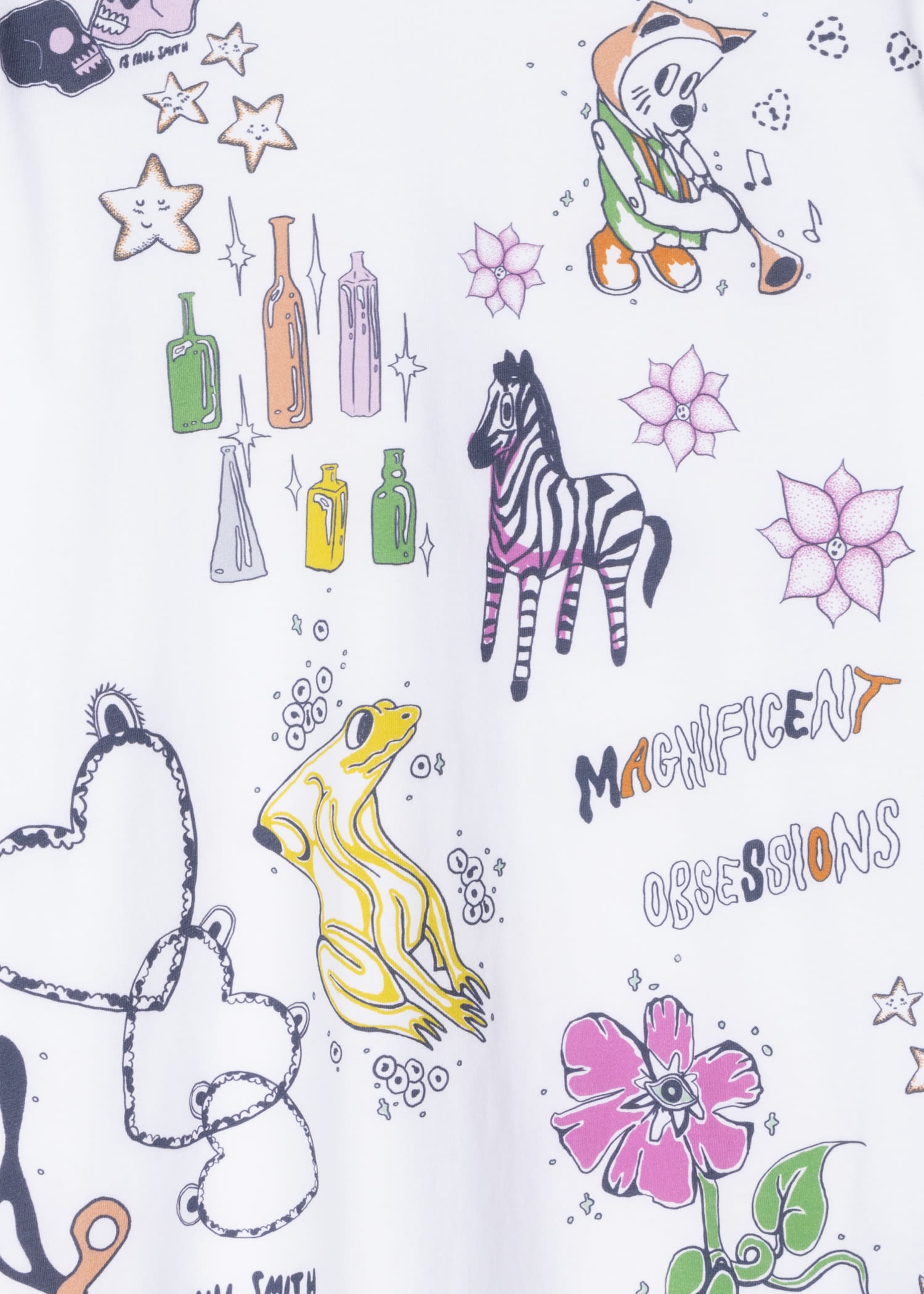 Cotton 'Stickers' T-Shirt - 2