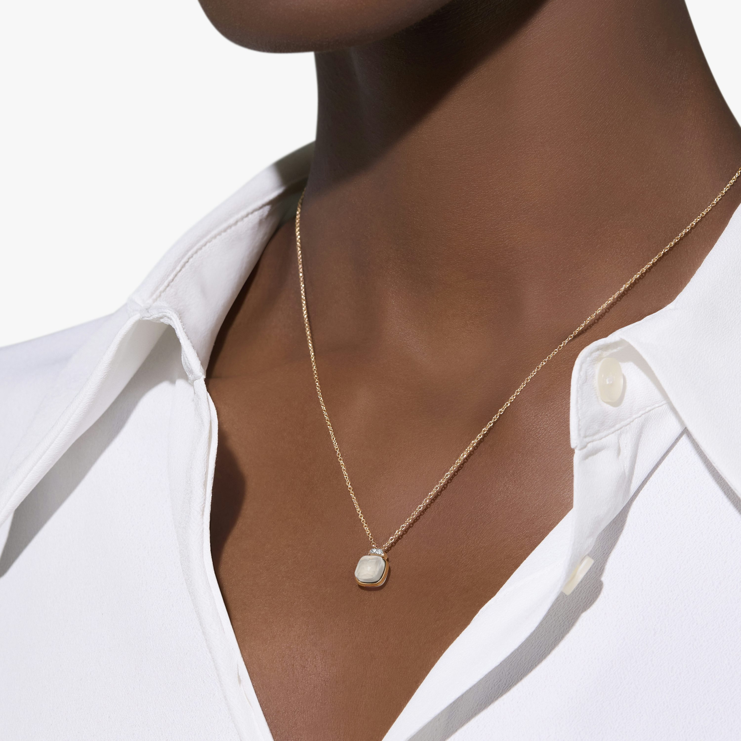 Nudo Mini Necklace With Pendant - 4