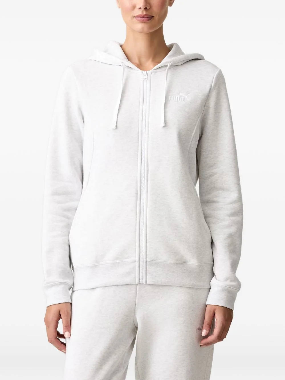 logo-embroidered tracksuit - 1
