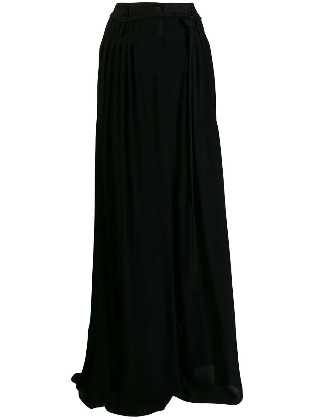 high waisted palazzo pants - 1