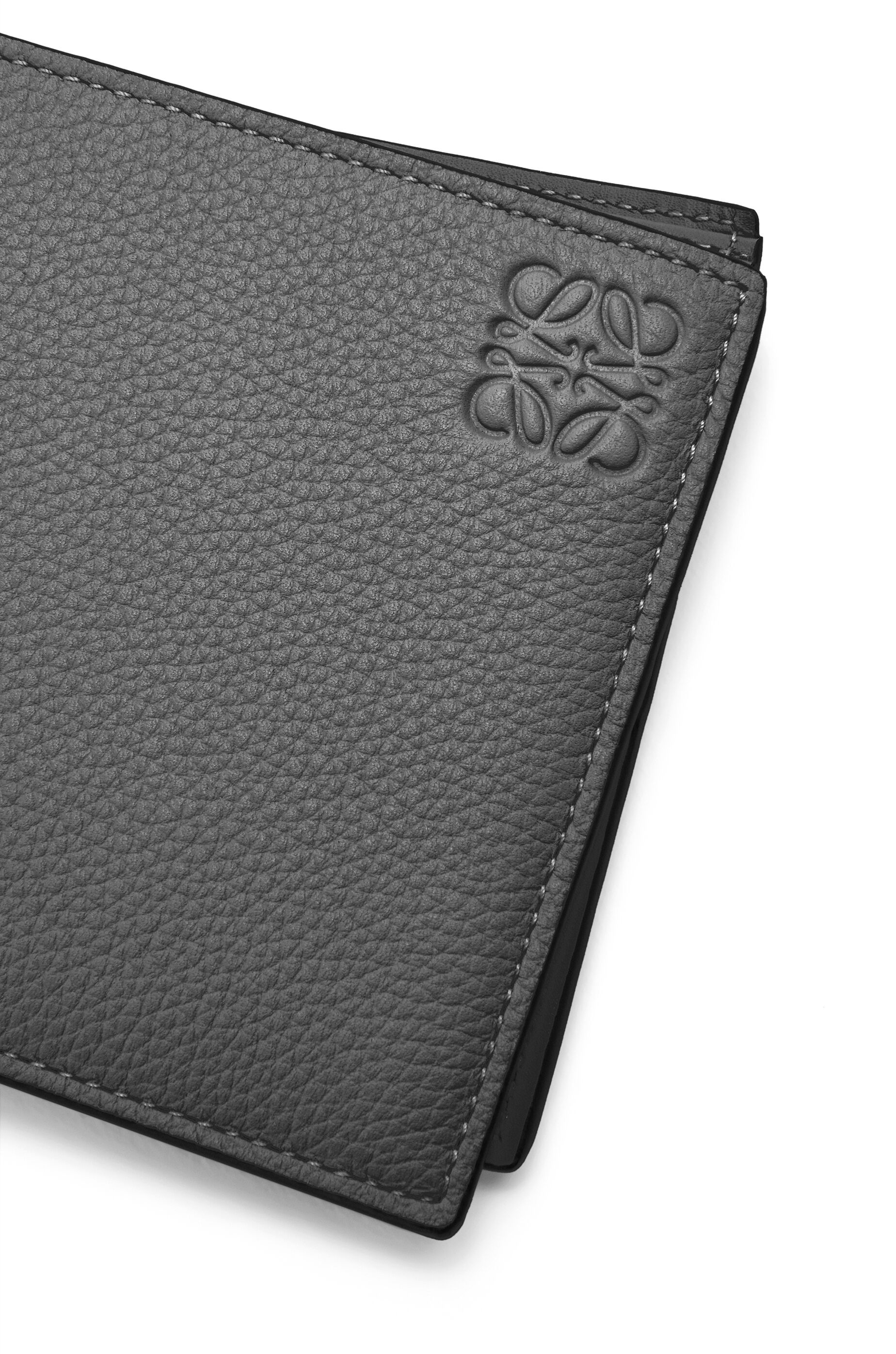 Bifold coin wallet in soft grained calfskin - 5