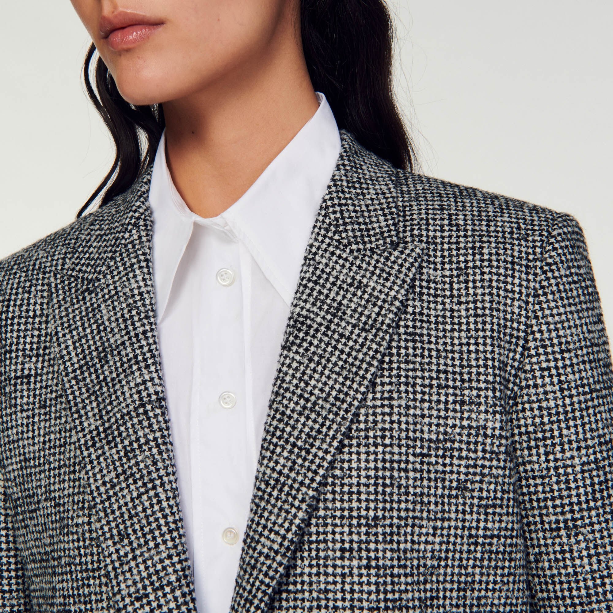 HOUNDSTOOTH BLAZER - 4
