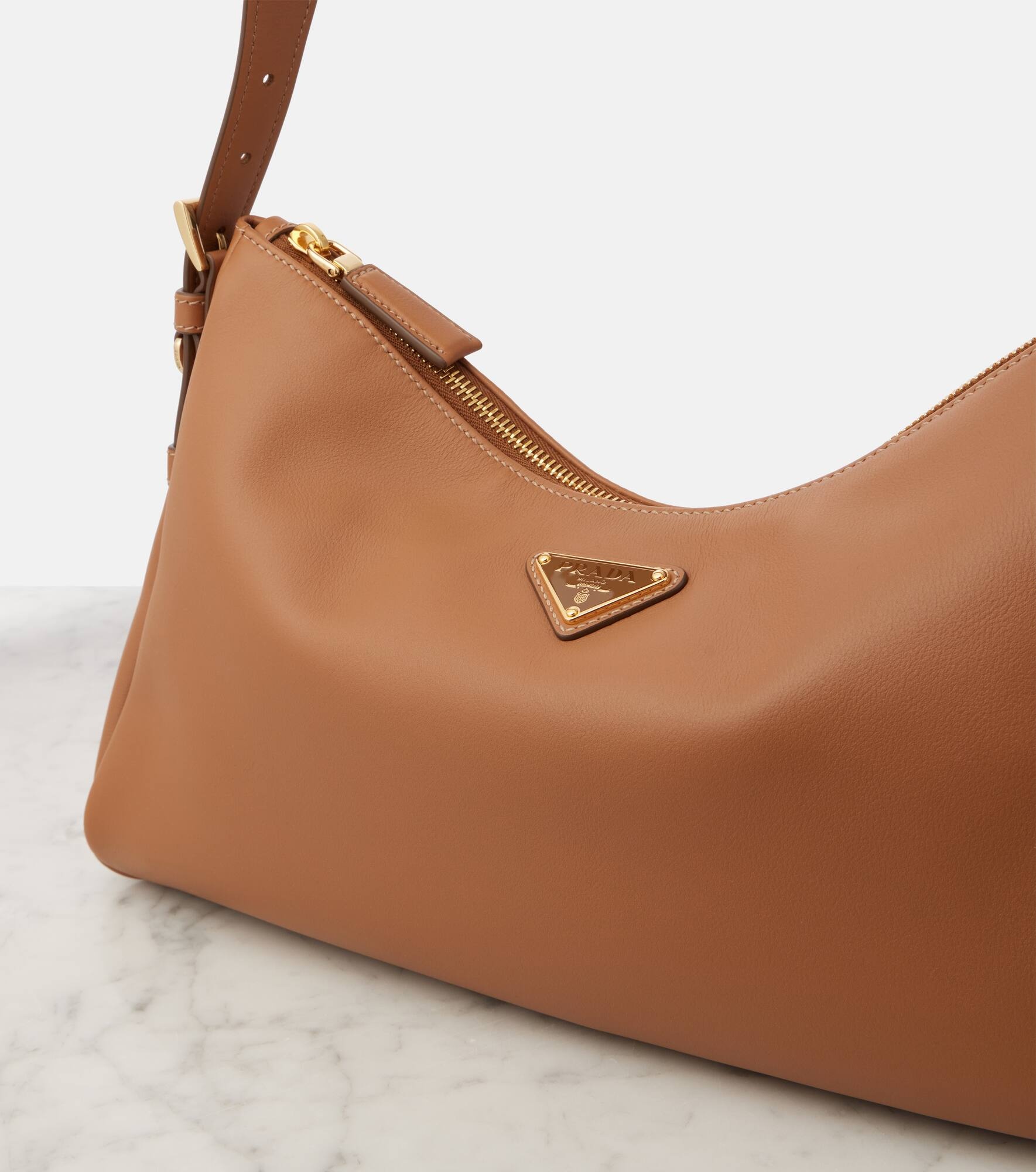 Aimée Medium leather shoulder bag - 6