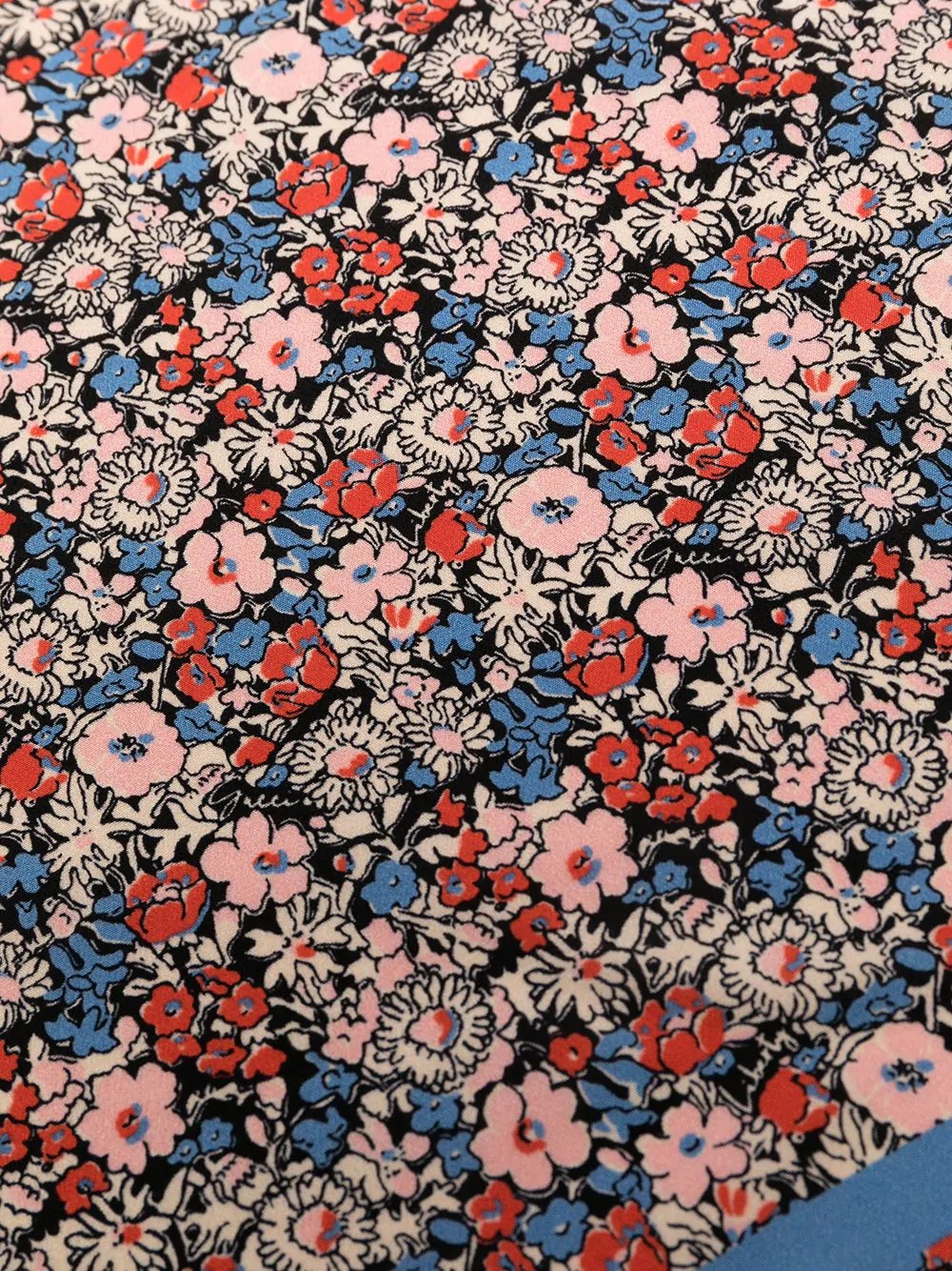 Mariette floral print pocket square - 3