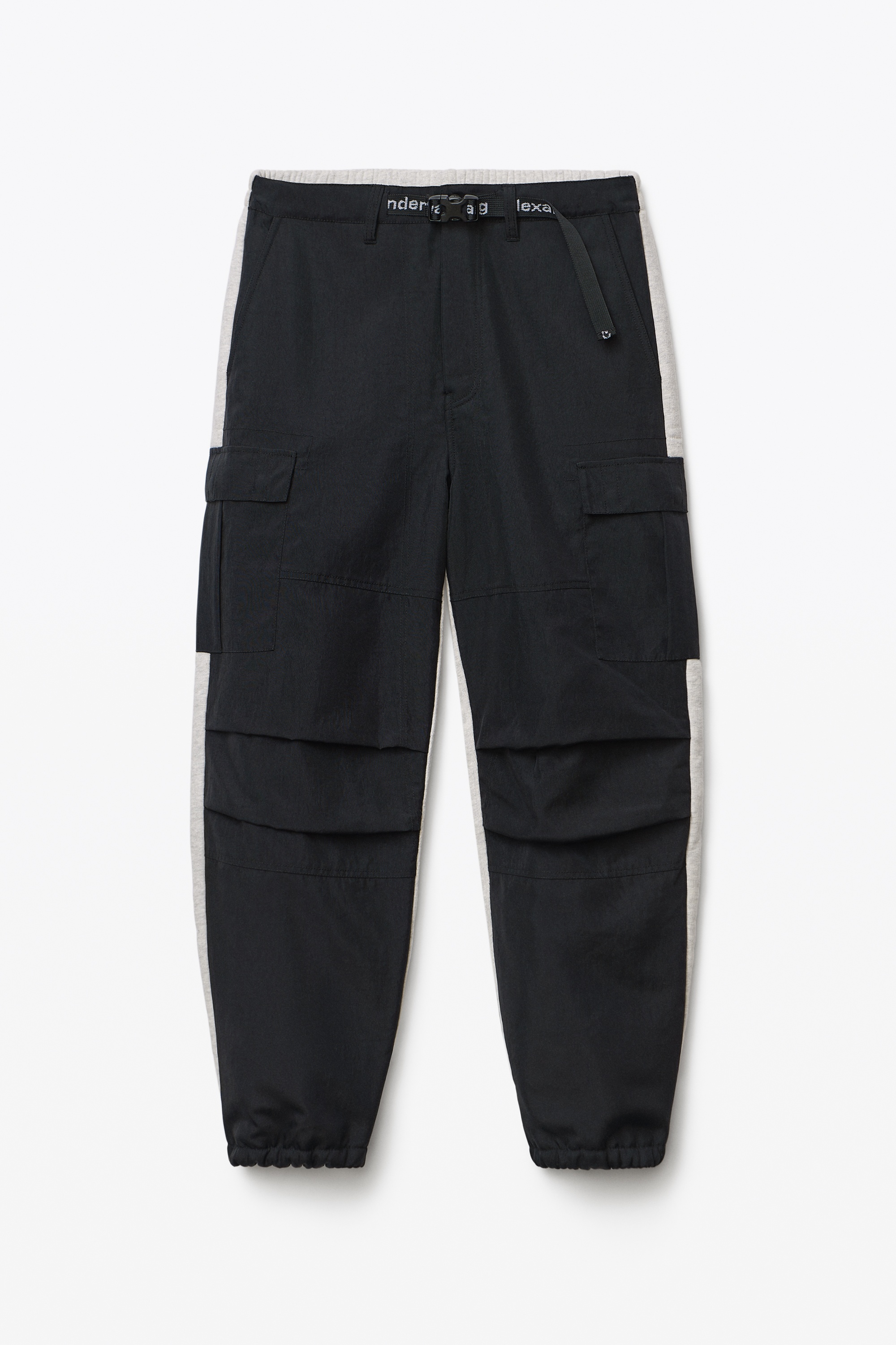 HYBRID CARGO PANT IN NYLON AND TERRY - 1
