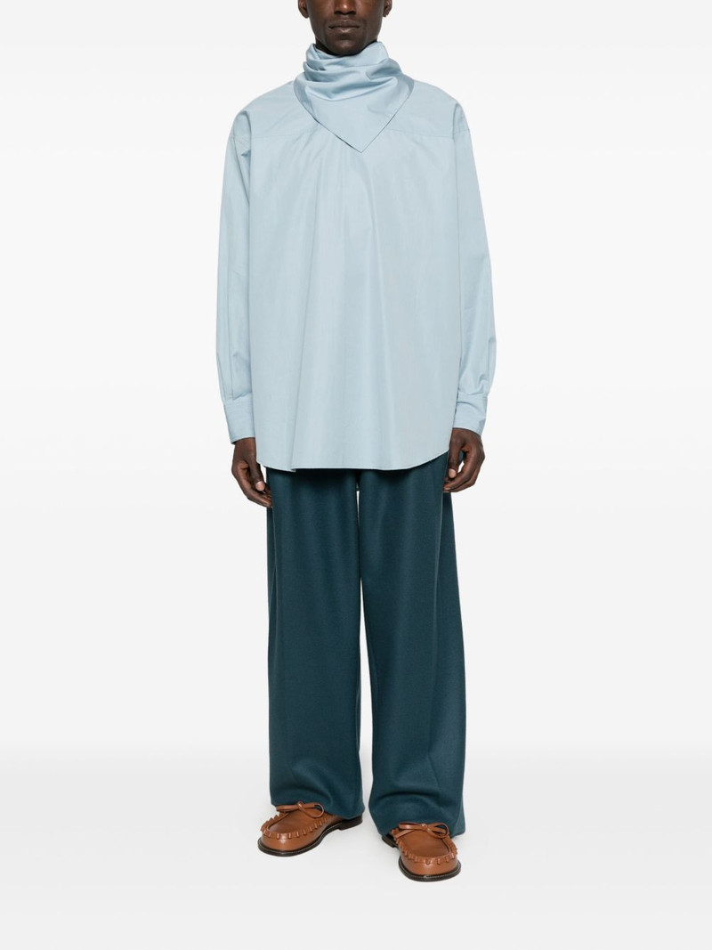 AMI Paris high-neck shirt outlook