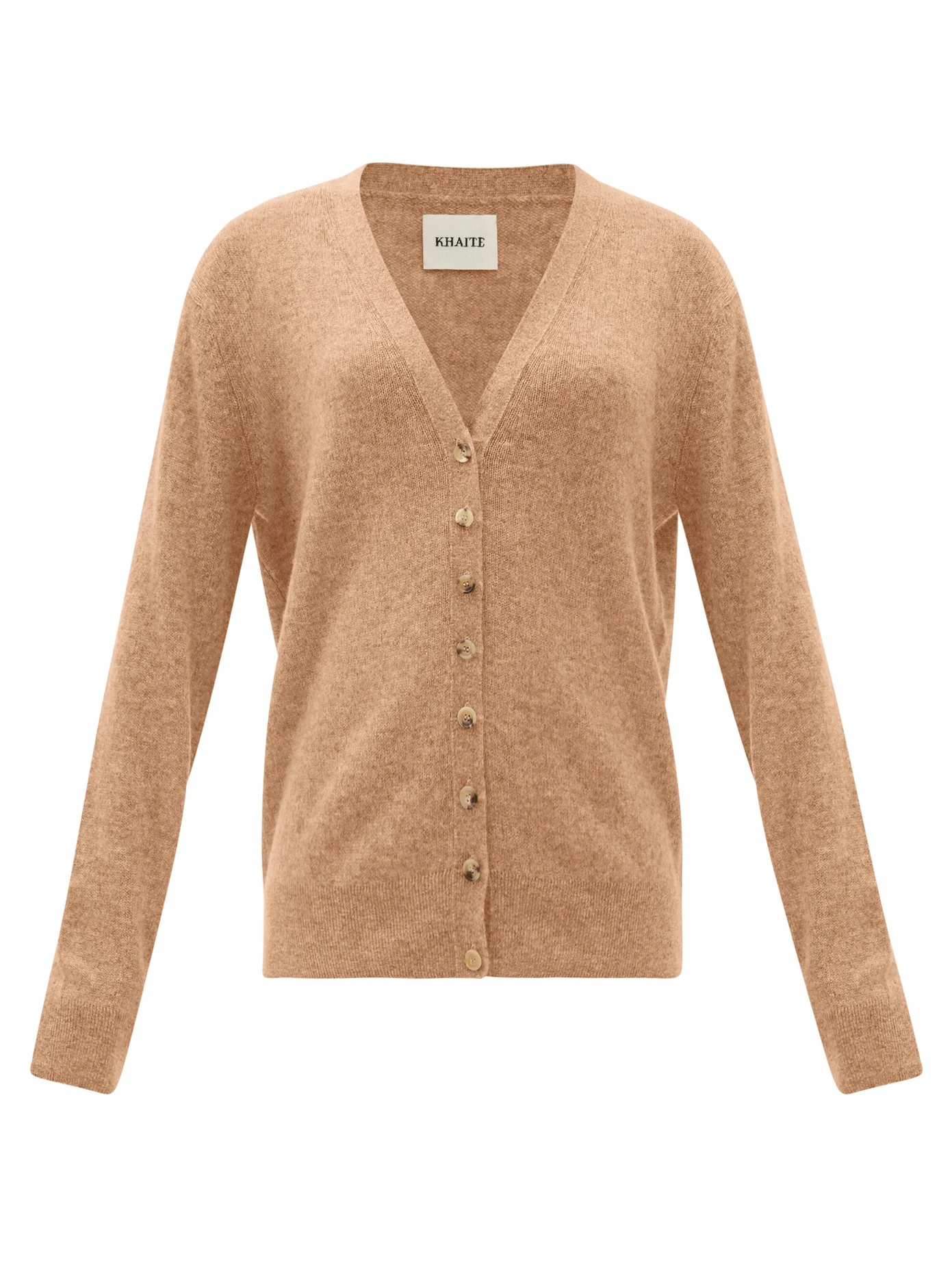 Amelia V-neck cashmere cardigan - 1