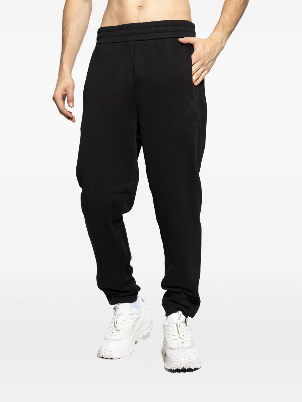 cotton track pants - 3