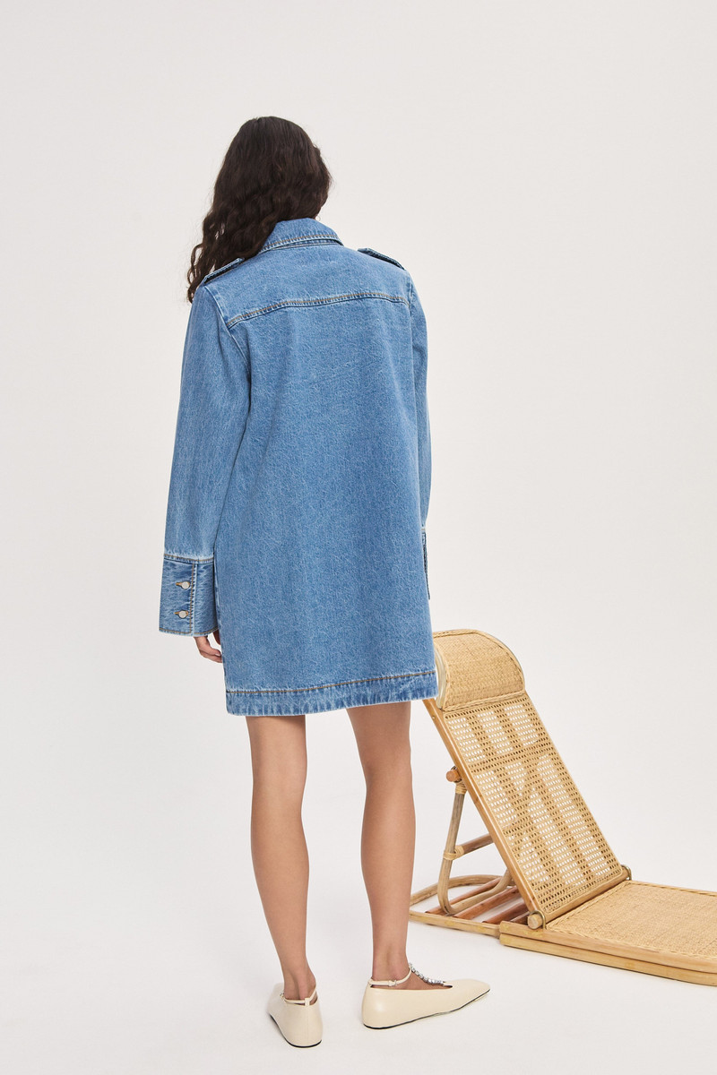 Stephi Denim Mini Dress 4