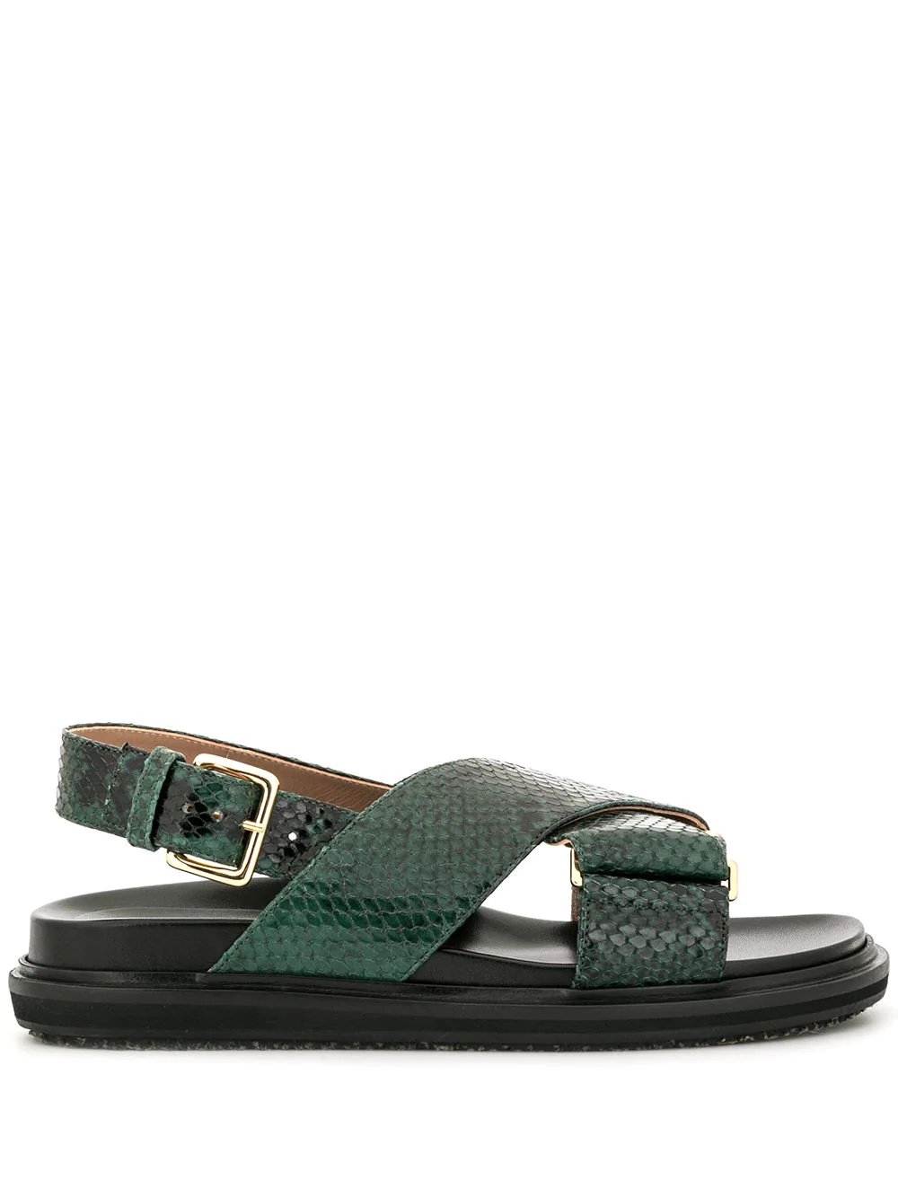 Fussbett snakeskin effect sandals - 1