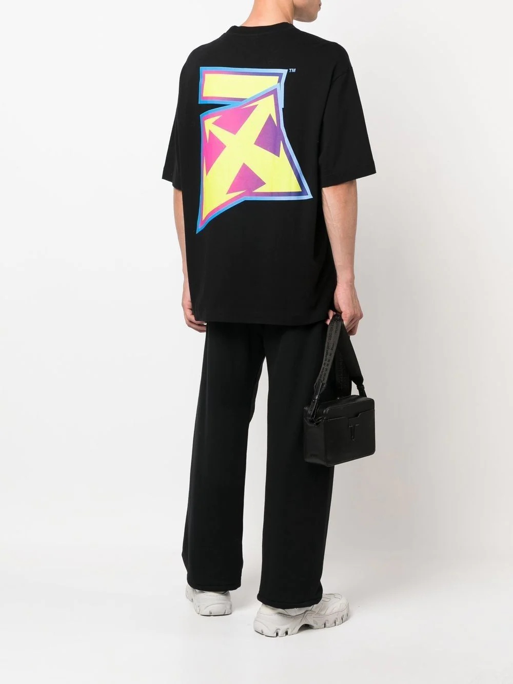 logo-print oversized T-shirt - 2