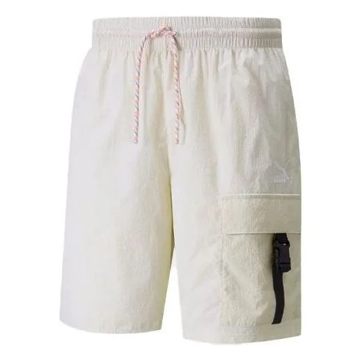 PUMA Hill Camp Cargo Shorts 'White' 535407-65 - 1
