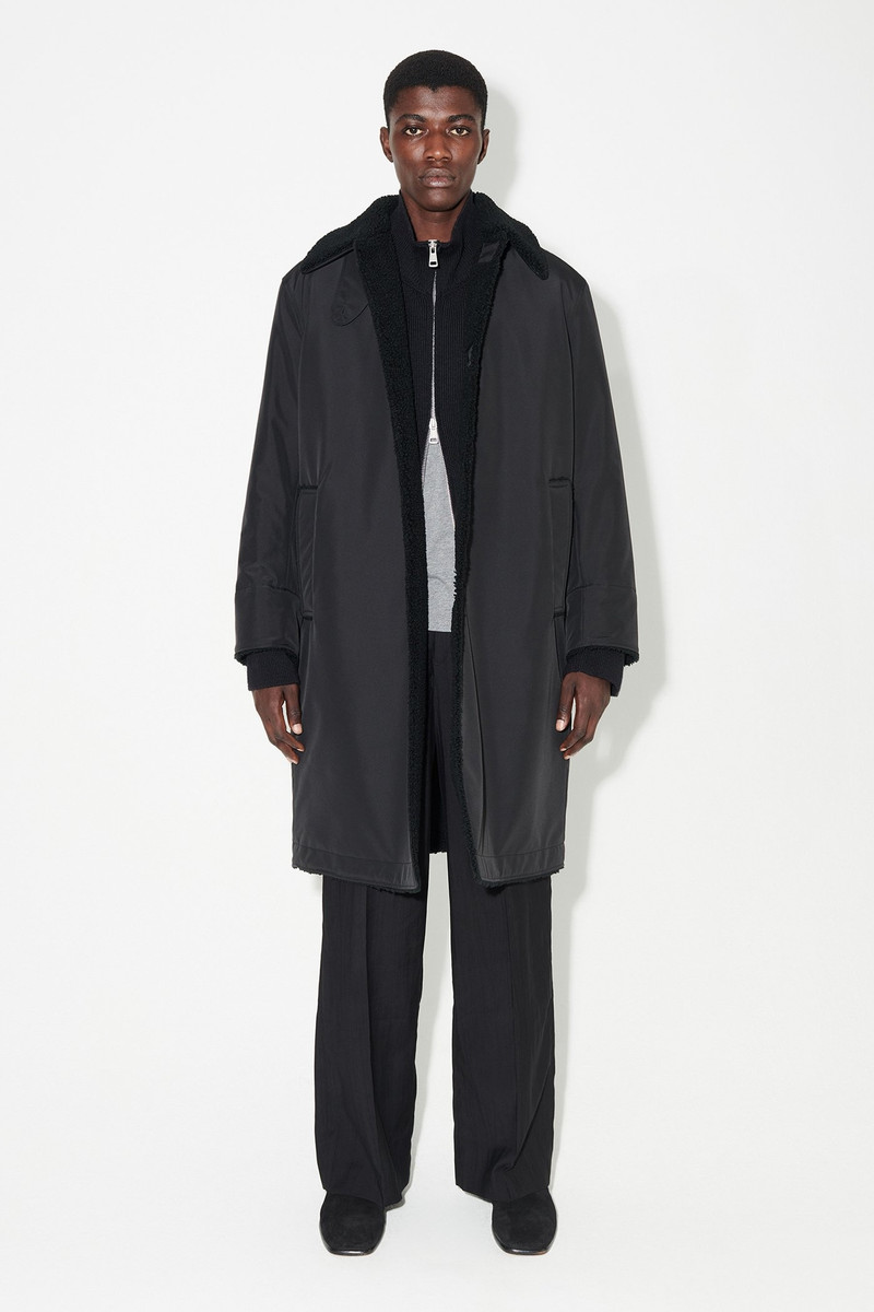 Our Legacy Polar Coat Black Compact Tech outlook