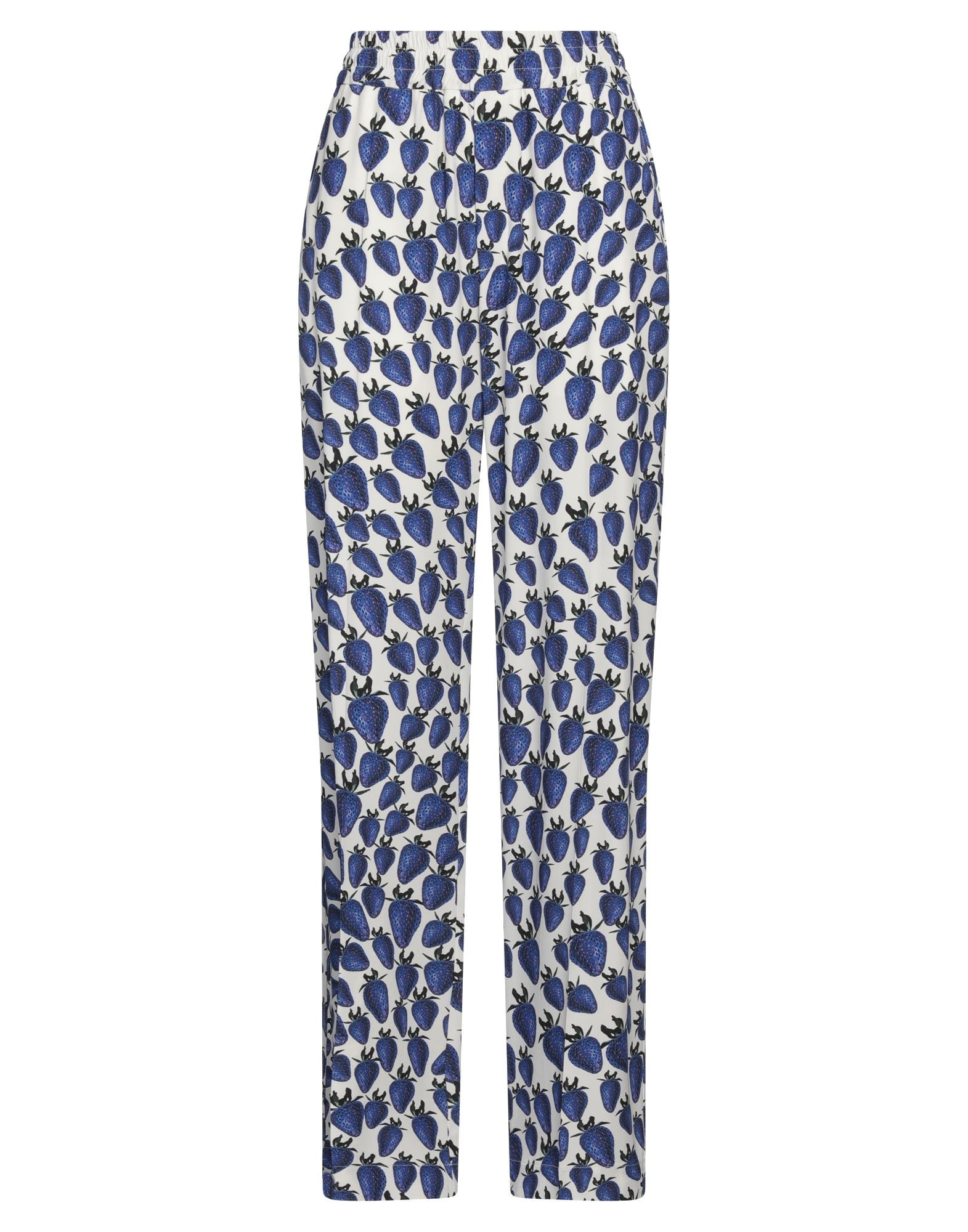 Blue Women's Casual Pants - 1