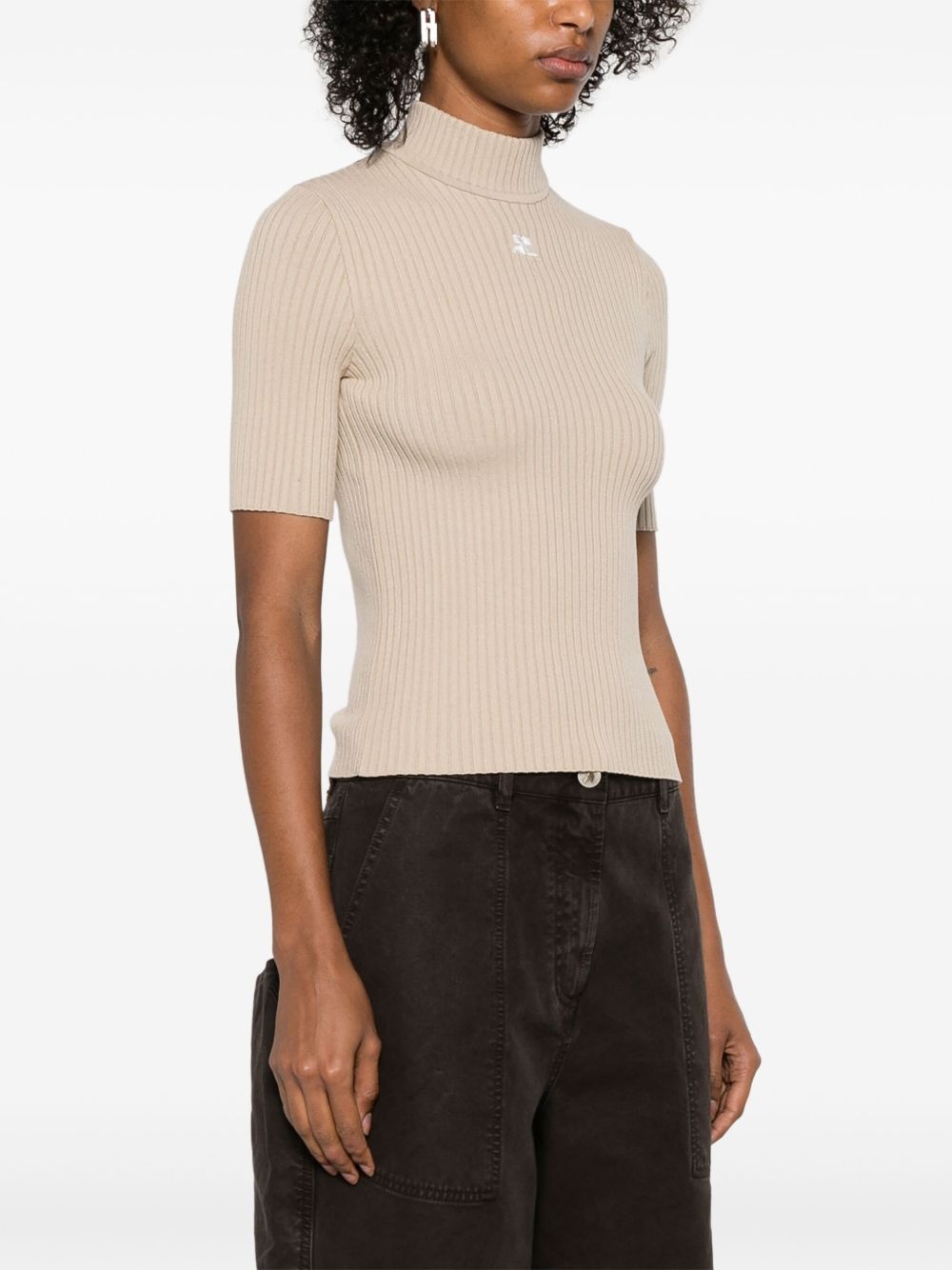 Reedition ribbed T-shirt - 3