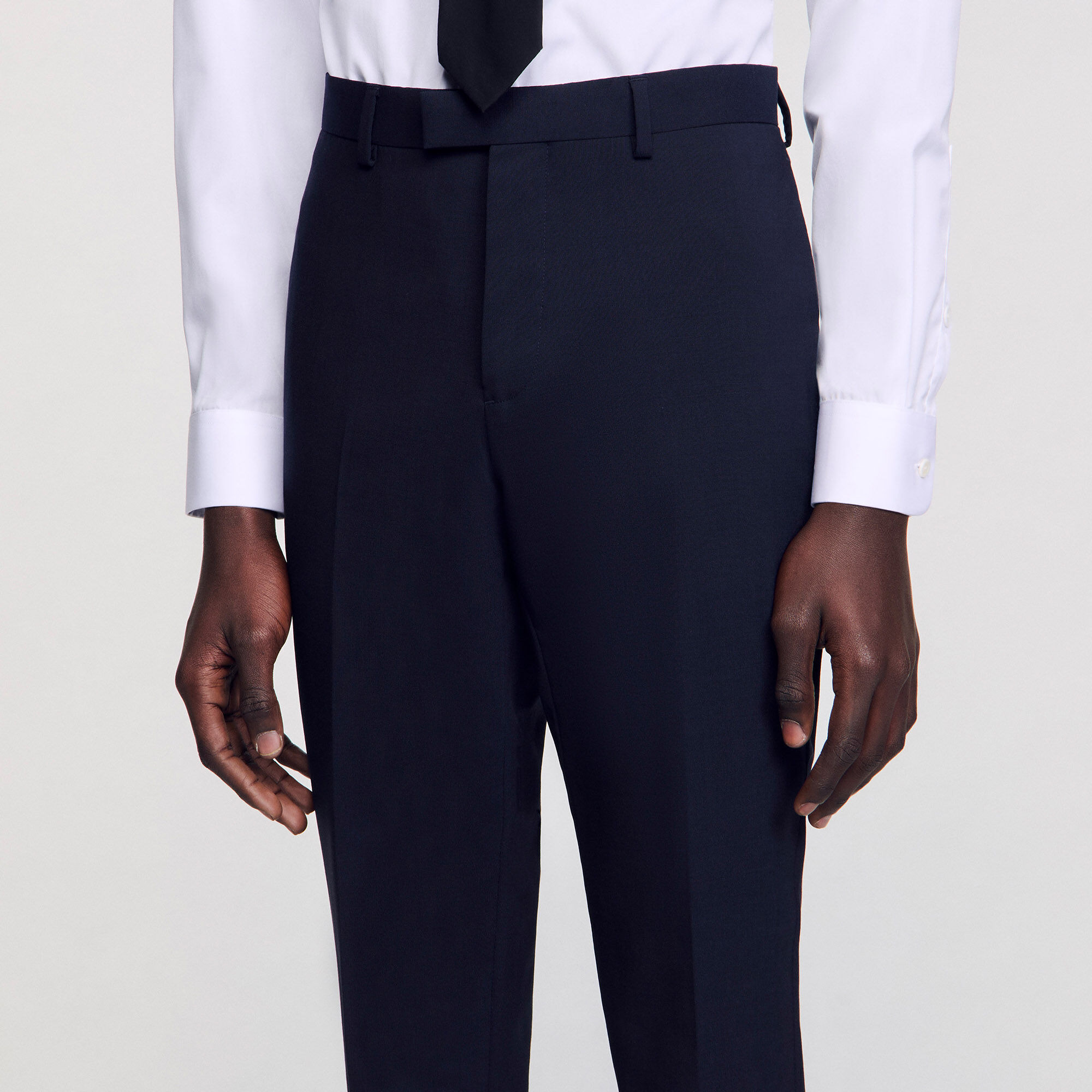 CLASSIC WOOL SUIT PANTS - 4