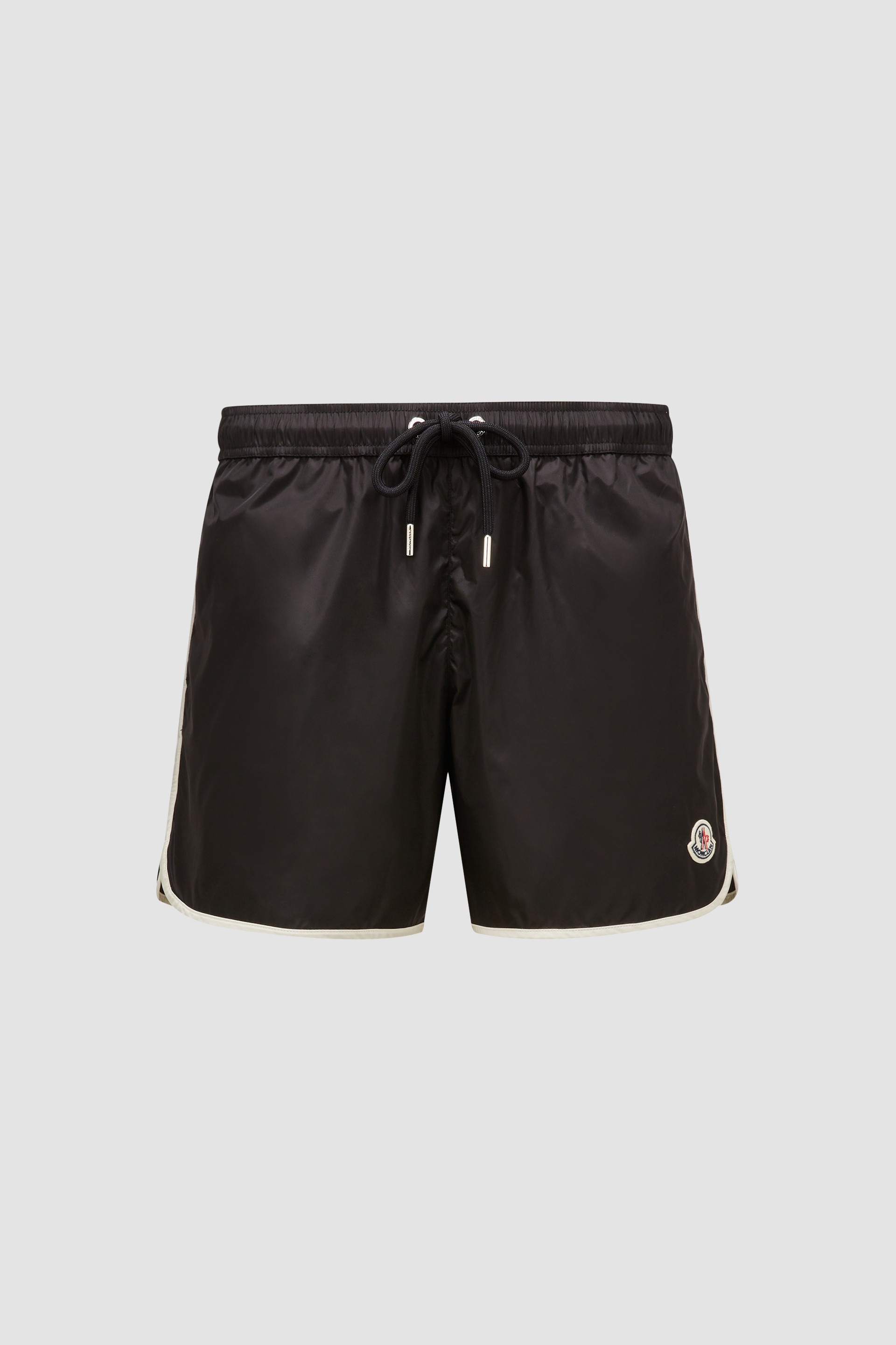 Logo Patch Swim Shorts - 1