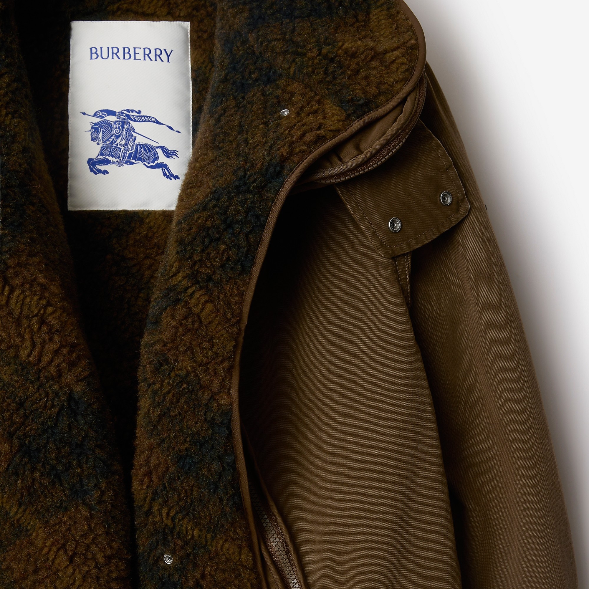 Detachable Warmer Cotton Parka - 6