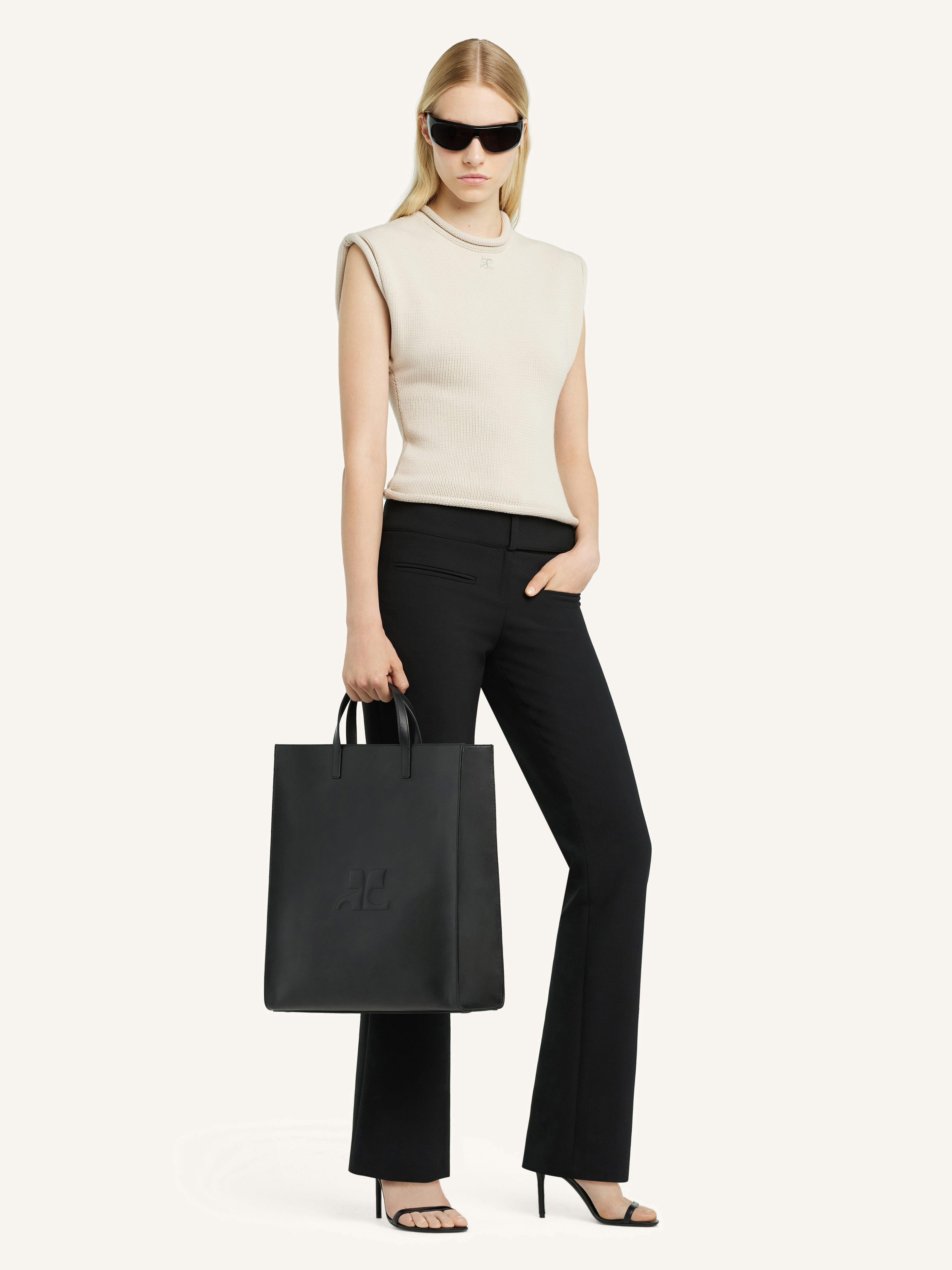 AC LEATHER TOTE BAG - 2