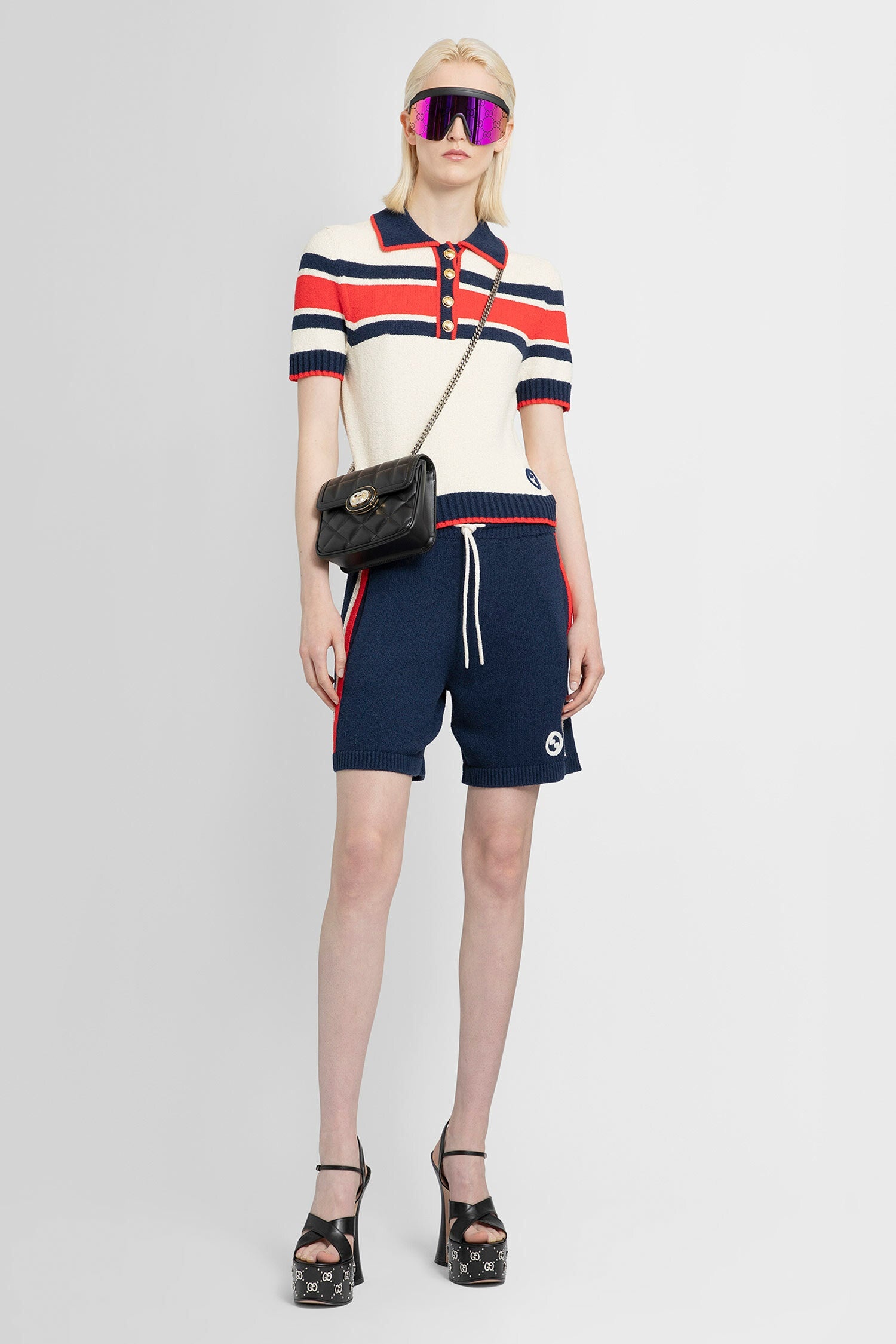 GUCCI WOMAN MULTICOLOR SHORTS - 5