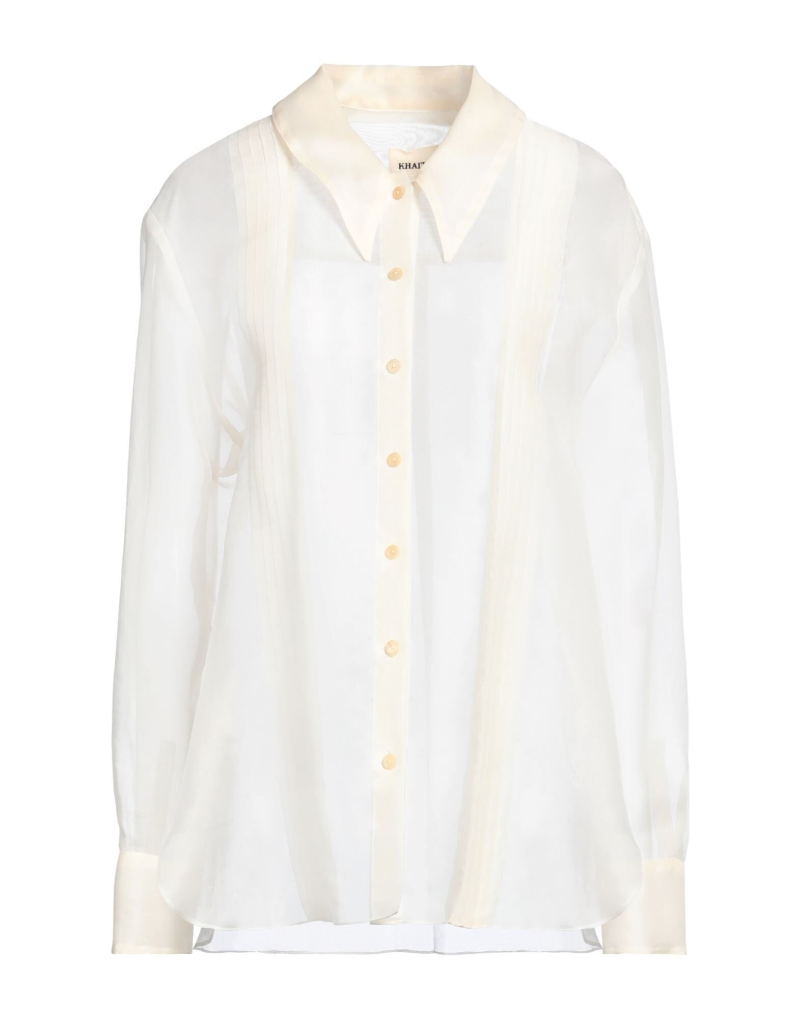 Ivory Women's Silk Shirts & Blouses - 1