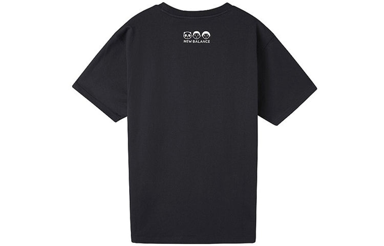New Balance x Noritake Unisex Logo Round-neck Black AMT02377-BK - 2