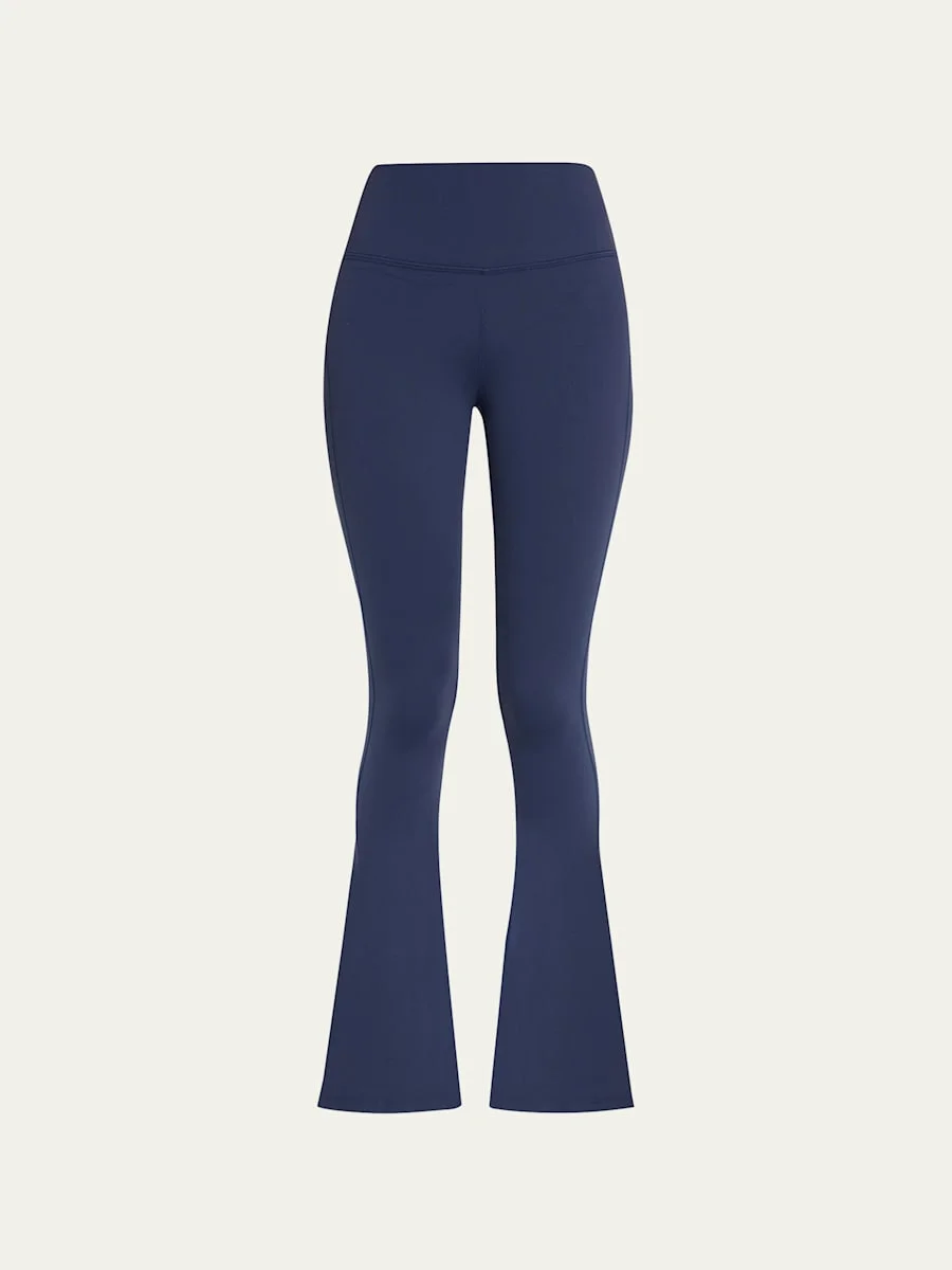 Raquel High-Waisted Supplex Flared Leggings - 1